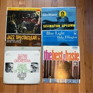 Vintage Vinyl LP’s - Big Band; Jazz; Christmas